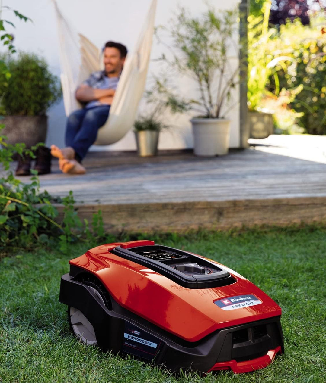 Einhell Robotermäher FREELEXO Power X-Change (Li-Ion, Multizonen-Modus, bis 35 Prozent Steigung, App
