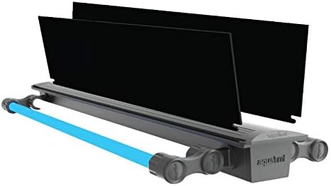 iQuatics Universal/Juwel Ersatzklappen-Set mit Skimmer/Feeder-Löchern, Rio 125, Schwarz