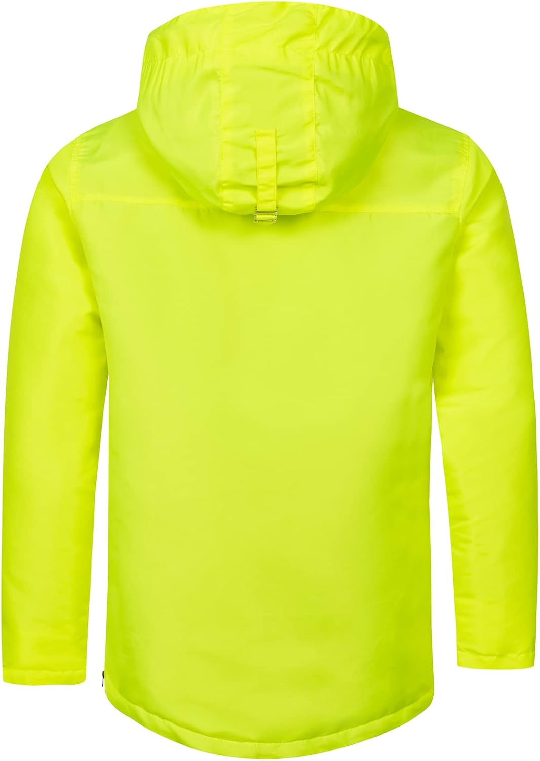 Herren Windbreaker Jacke Anorak H-295, Neongelb