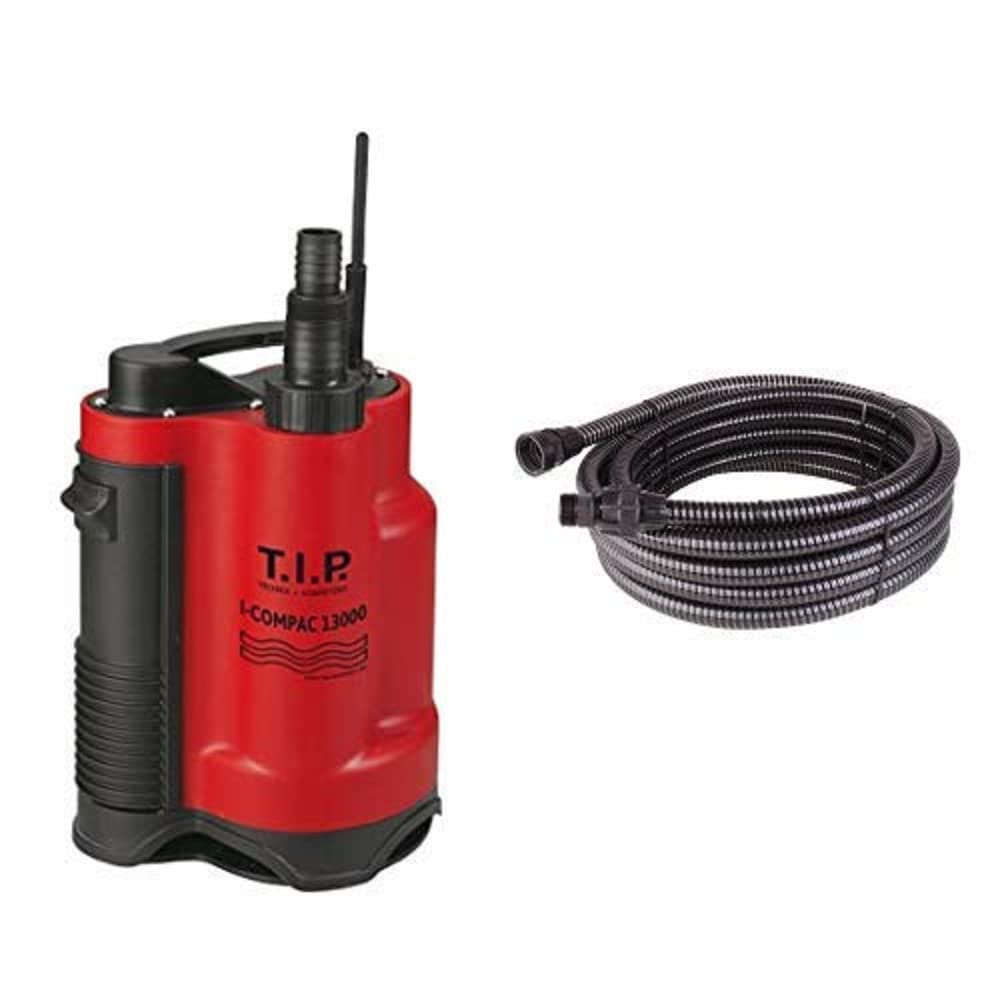 T.I.P. Schmutzwasser Drainage-Tauchpumpe I-Compac 13000, bis 13.000 l/h Fördermenge &amp; Entwässerungss