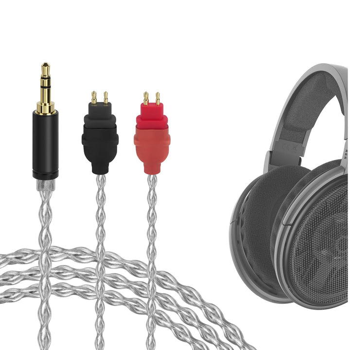 Geekria Apollo Upgrade Audiokabel für Sennheiser HD600, HD650, HD580, HD525, HD565, Upgrade-Kopfhöre