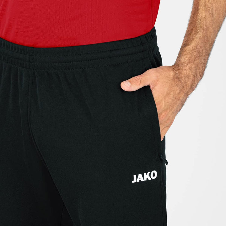 JAKO Herren Trainingshose Lang Classico, schwarz, S, 8450 S Schwarz, S Schwarz