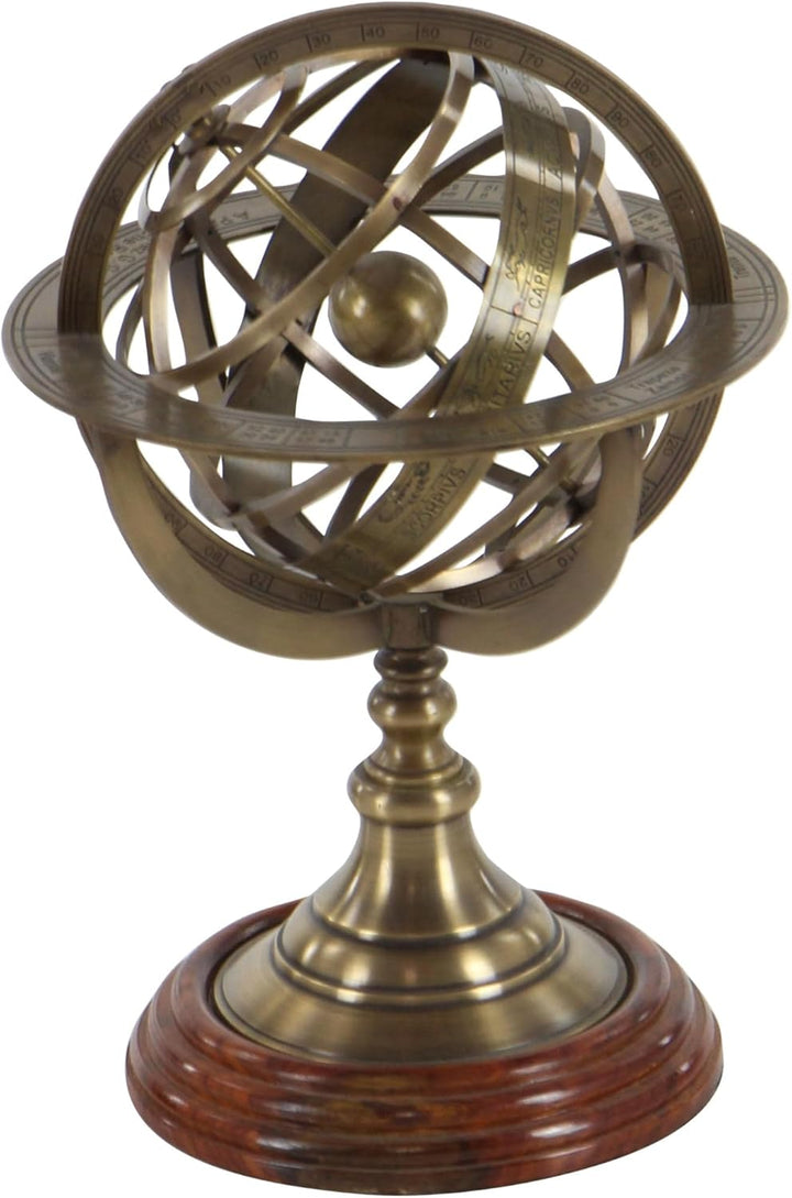 Deco 79 Messing Globe Armillary Einzigartige Tisch Decor