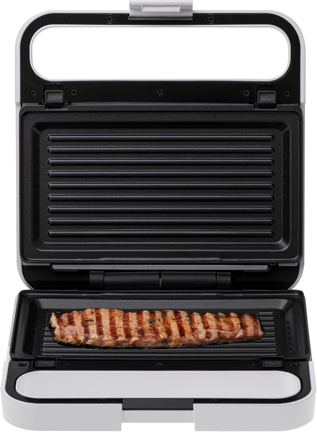 ADLER 2-in-1-Sandwichmaker, schnelles Aufheizen, einfache Aufbewahrung
