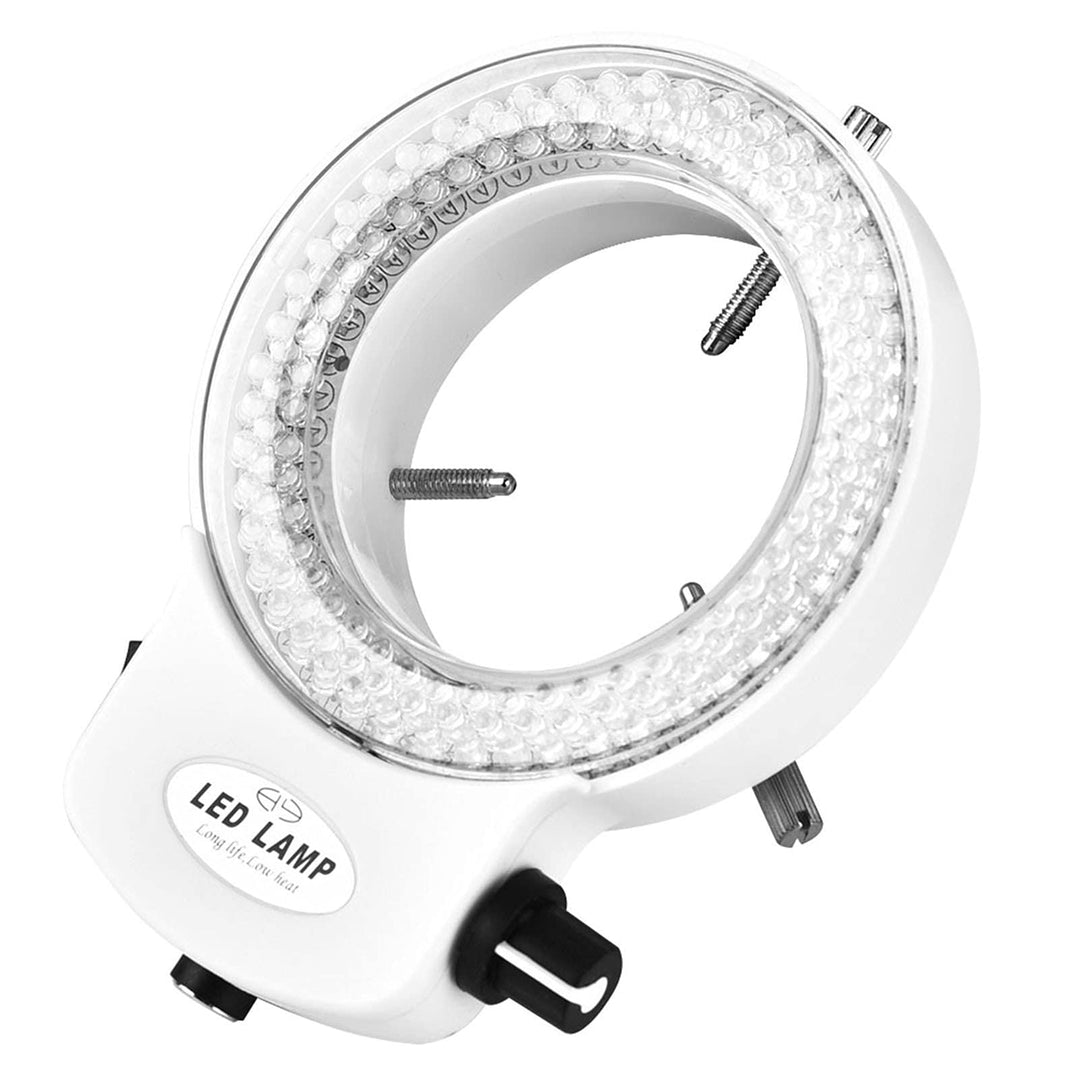 Ejoyous LED Ringlicht Mikroskop, Kamera Ringlampe Mikroskop Einstellbarer 144 LED Ring Light Lichtqu