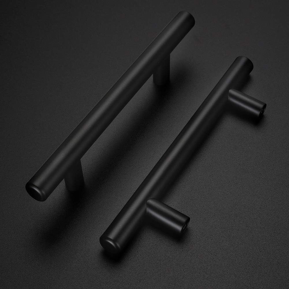 LONTAN 20 Stück Griffe für Küchenschränke Küchengriffe Schwarz 160mm lochabstand Griffe Schwarz Möbe