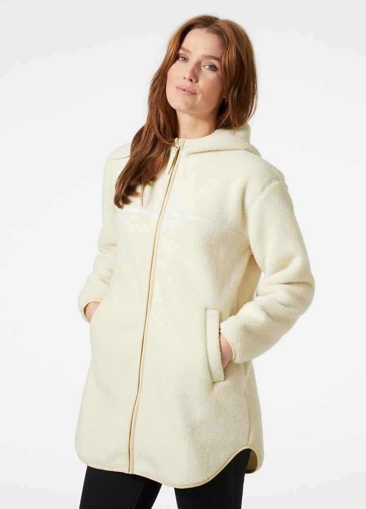 Helly Hansen Damen W Maud Pile Jacket Midlayer M cremefarben, M cremefarben