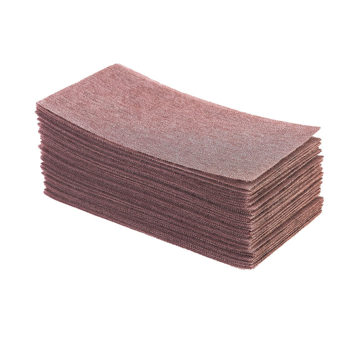 Mirka Abranet Netz-Schleifstreifen 115x230 mm Klett / Korn P180 / 50 Stk / zum Schleifen von Holz, S