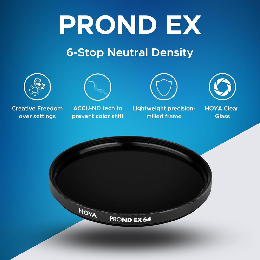 HOYA PRO ND-EX Neutral Density Filter ND64 ø77mm 77mm ND 64, 77mm ND 64