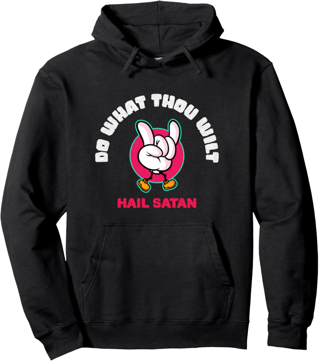 Satanist Geschenk Pullover Hoodie