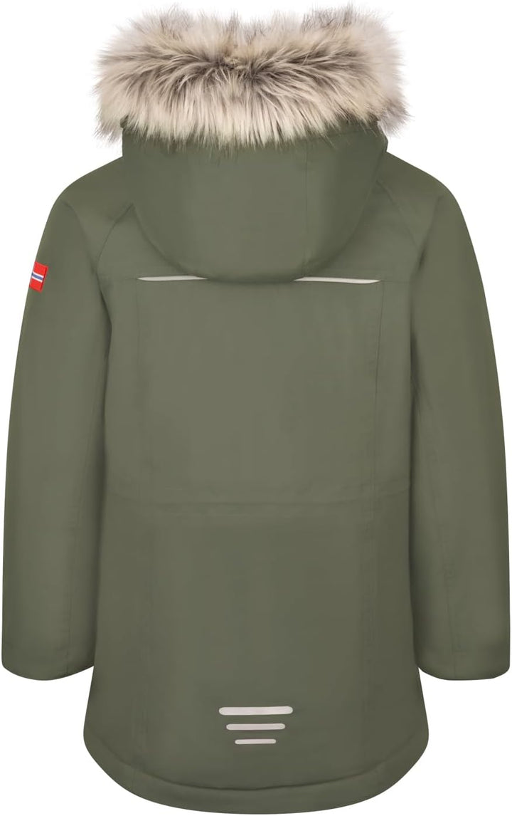 Trollkids Kids Nordkapp Jacket 164 Ivy, 164 Ivy