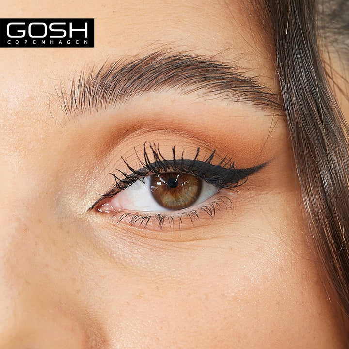 GOSH Wimperntusche & Eyeliner Geschenkset EYECANDY 2-teilig I wasserfeste Mascara für extra Länge &