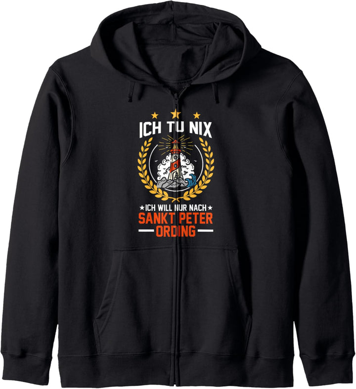 Ich tu nix ich will nur nach Sankt Peter Ording Kapuzenjacke