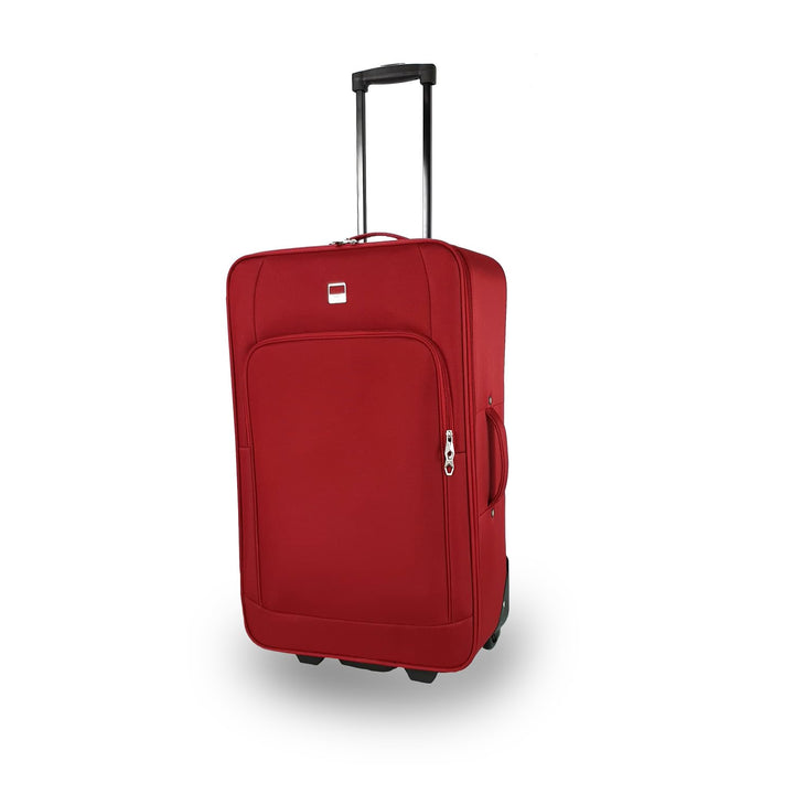 SIGN Reisekoffer 4er Set oder M/L/XL/XXL Stoffkoffer (Rot, L) Rot L, Rot L