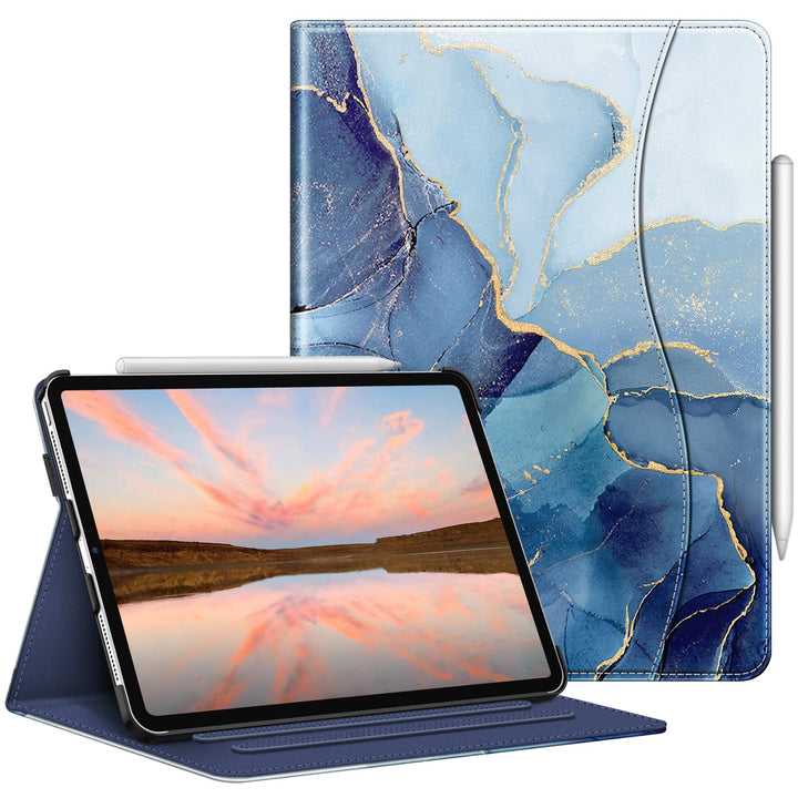 Fintie Hülle für iPad Pro 11 Zoll 4. Generation/ 3. Gen/ 2. Gen (Modell 2022/2021/2010), Multi-Winke