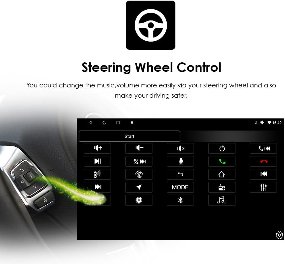 Android 14 9-Zoll-Autoradio für Citroen C2 C3 2001 2002 2003 2004 2005 2006 2007 2008 2009 2010, unt
