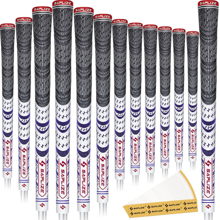 SAPLIZE CL03 Hybrid-Golfgriffe, 13 Stück, Optionen des Basis-Sets (13 Griffe) oder Deluxe-Set (13 Gr