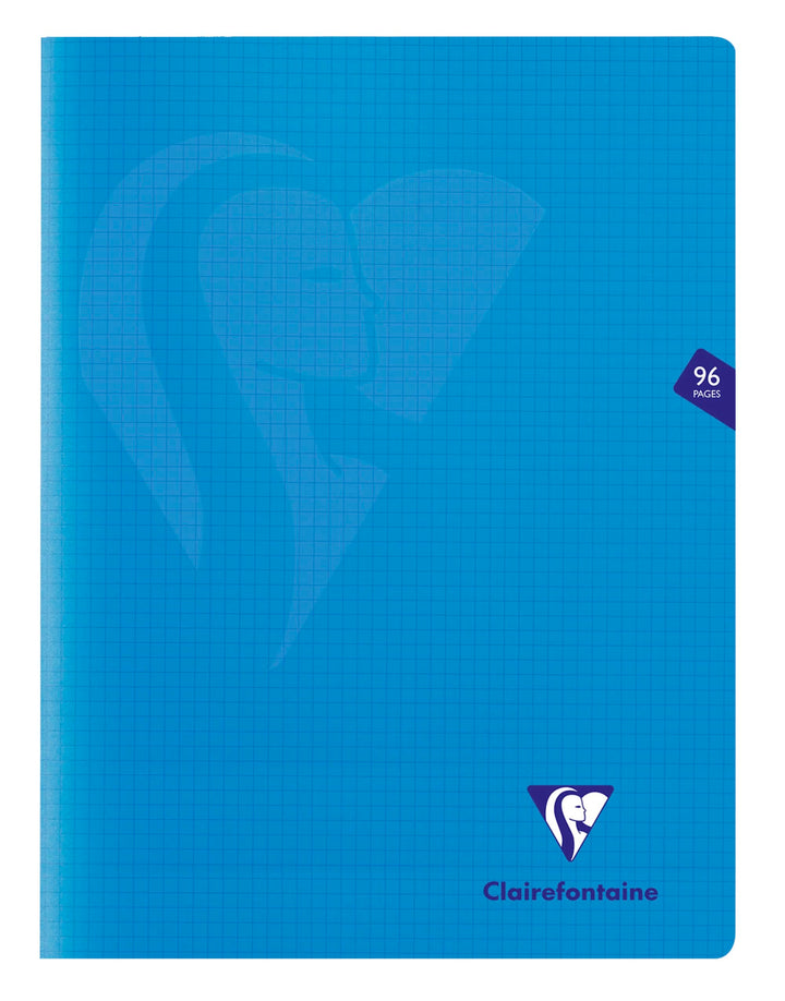 Clairefontaine 323362C - Packung mit 10 Heften Mimesys DIN A4+, 24x32cm, 48 Blatt kariert, 90g, Einb