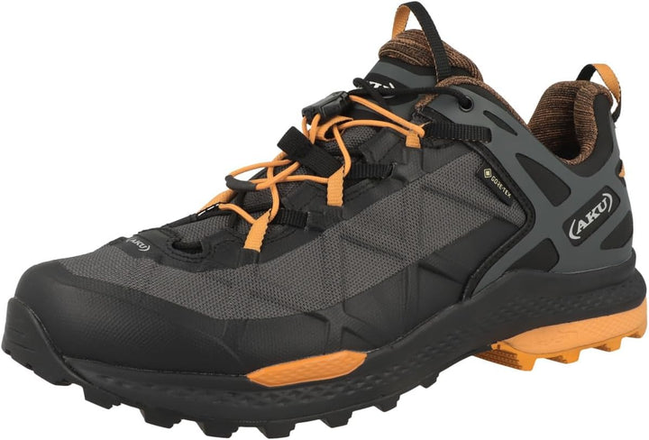 AKU Rocket Dfs GTX, Turnschuhe für Herren, 42 EU, Orange Schwarz, 46 EU 41 EU Schwarz Orange, 41 EU