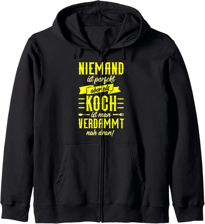 Koch Kochen Küchenchef Chef Chefkoch Küche Köchin Geschenk Kapuzenjacke