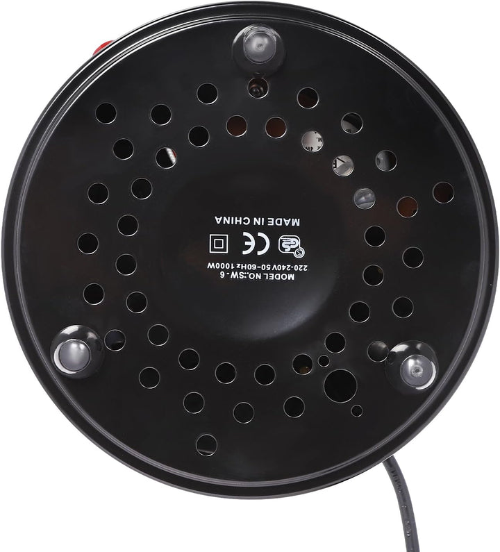 Vertikaler Elektrogrill, 1000W Dönergrill, Schaschlikgrill Elektrogrill Tischgrill für Grillpartys,