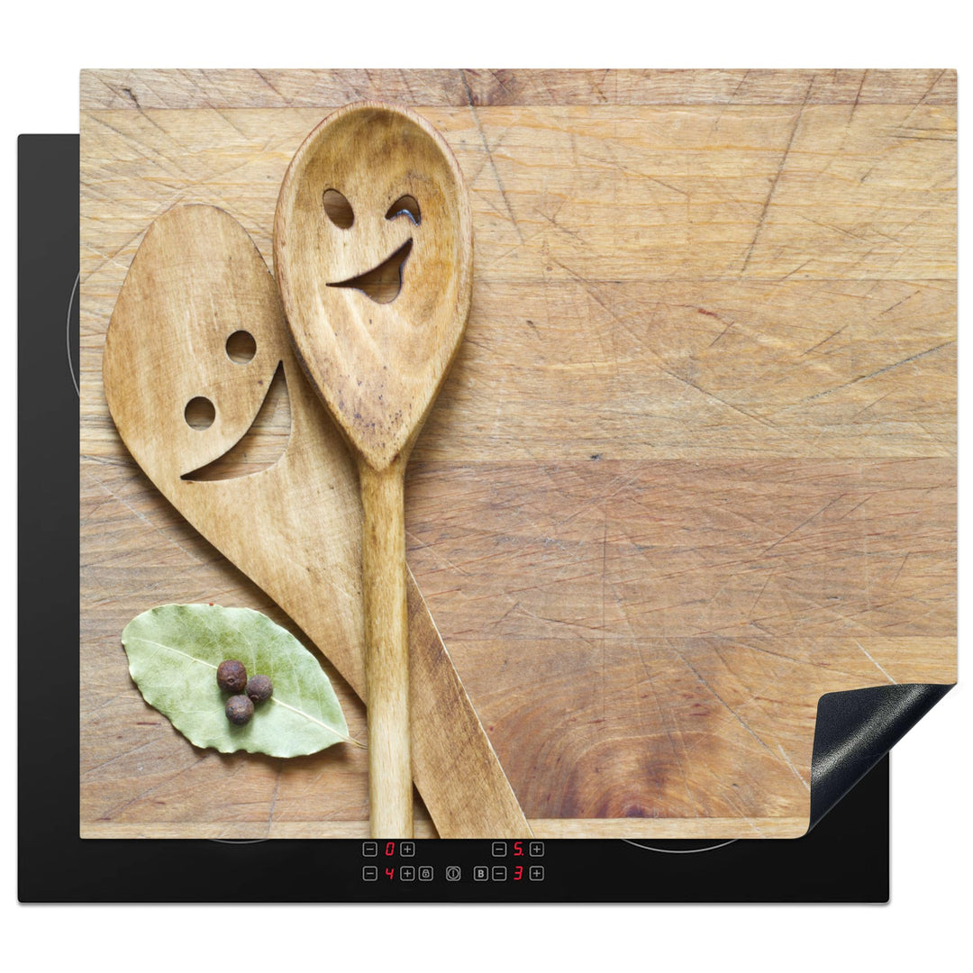 KitchenYeah© Herdabdeckplatte Einteilig Küche Herdabdeckung Induktionsfeld Ceranfeld Herdabdeckplatt