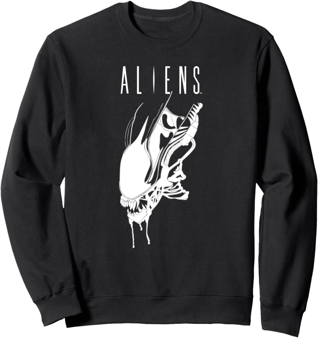 Aliens Xenomorph Creature Retro Movie Sweatshirt