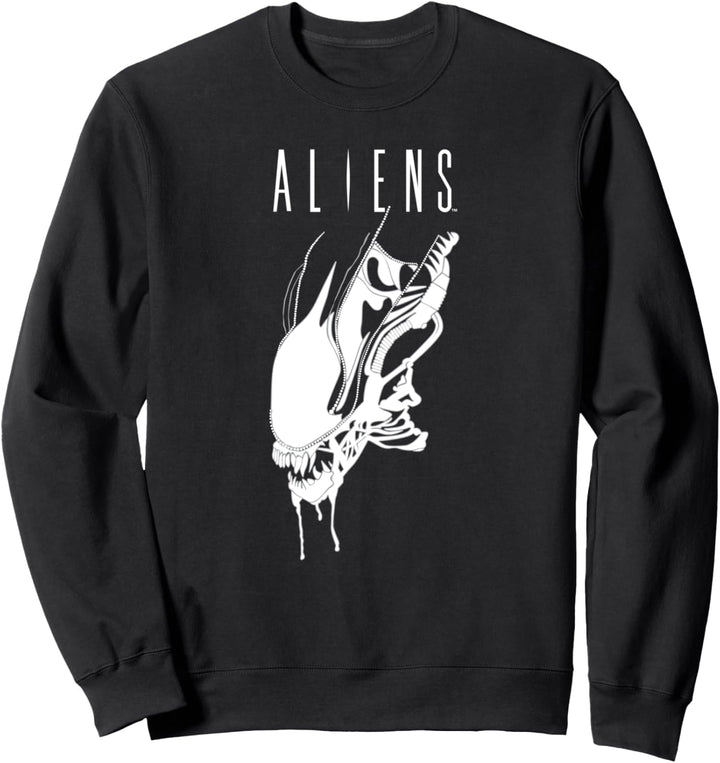 Aliens Xenomorph Creature Retro Movie Sweatshirt