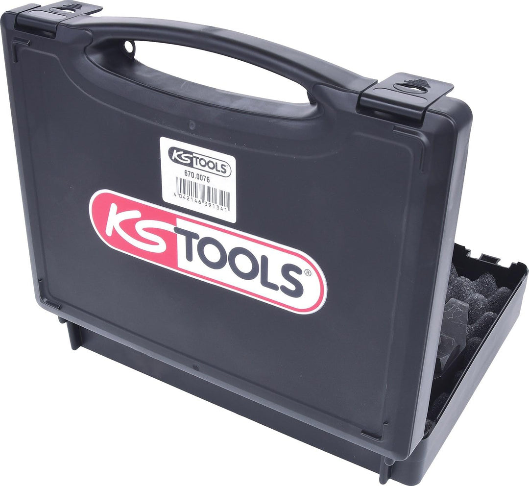 KS Tools 670.0076 Klemmschrauben-Ausdrücker ohne Hydraulikspindel, 3-tlg.