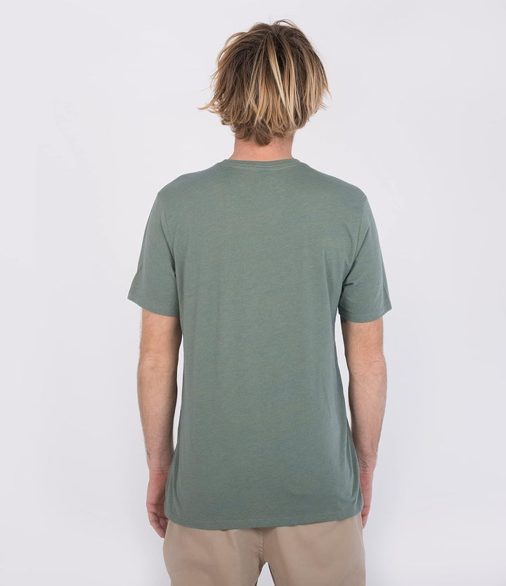 Hurley Herren Evd Pacific Retro Ss Tee T-Shirt S Gürteltier, S Gürteltier