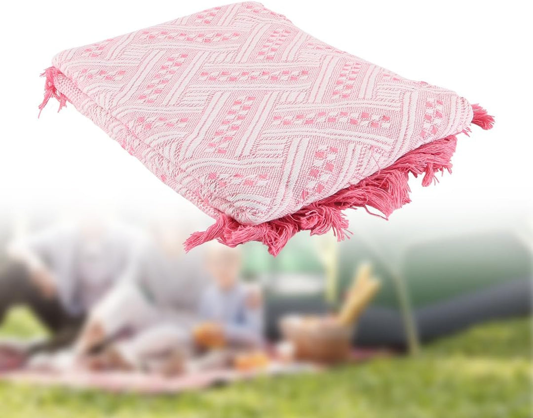 Boho-Picknickdecke, wasserdichte, waschbare Stranddecke, Strandmatte, Campingdecke für Outdoor/Pickn