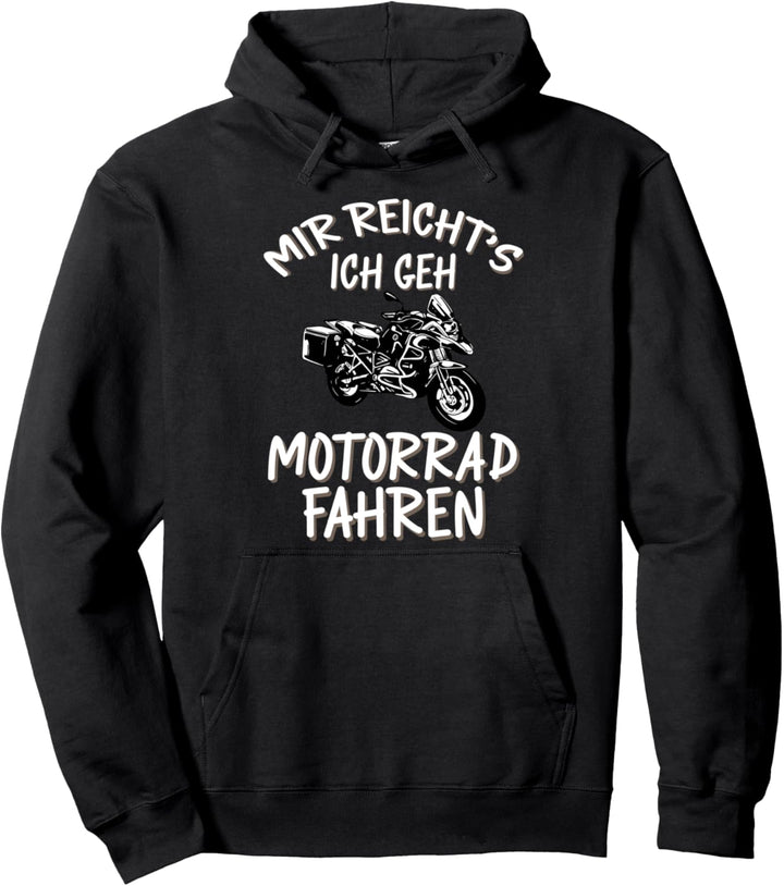 Motorradfahrer Biker Motorrad Spruch Fahren Pullover Hoodie