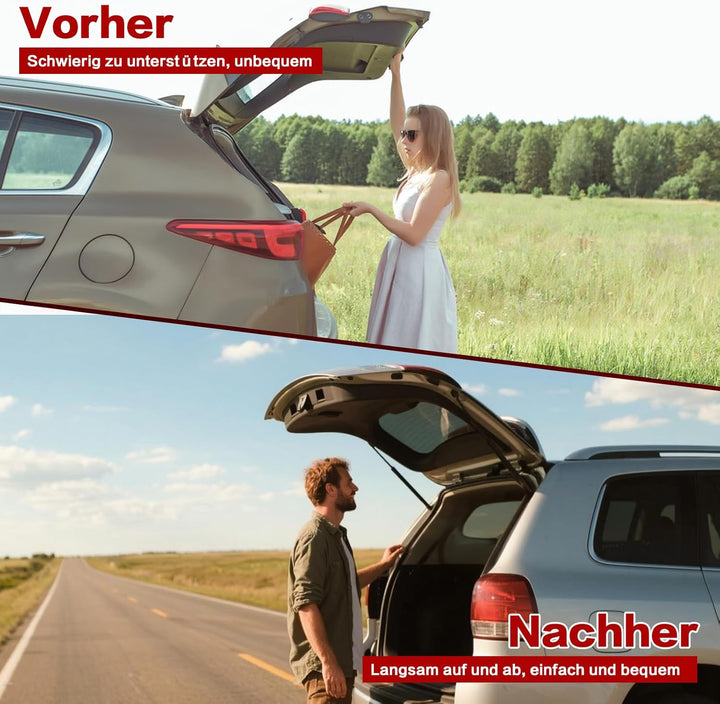 2pcs Gasdruckfeder kompatibel mit 2013-present Citroen C4 Grand Picasso II & Spacetourer, Exakte 630