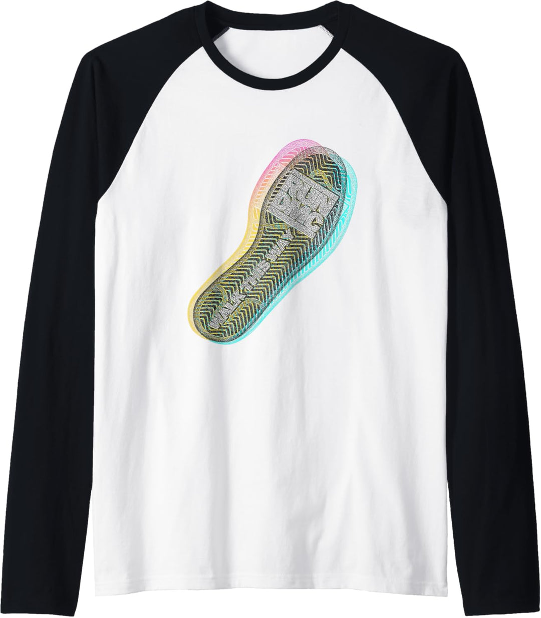RUN DMC Walk This Way Raglan
