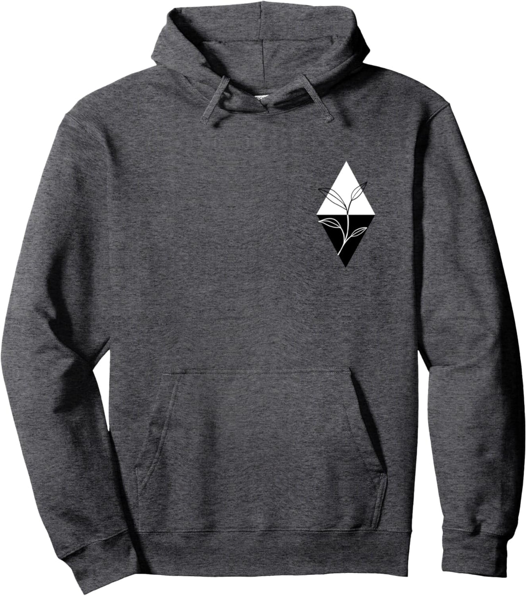 GROW Mini Pocket Geometrisch Pflanze Minimalismus klein Pullover Hoodie
