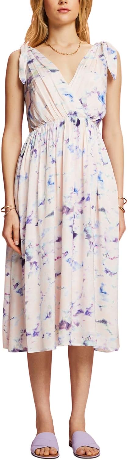 ESPRIT Damen Kleid 36 697/Pastel Pink 3, 36 697/Pastel Pink 3
