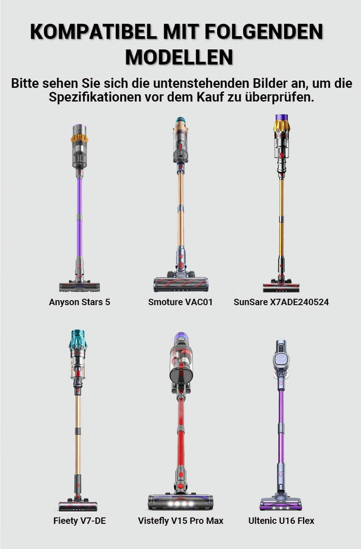 36V Ladegerät kompatibel mit Anyson Stars 5 Smoture VAC01 SunSare X7ADE240524 Ultenic U16 Flex Viste