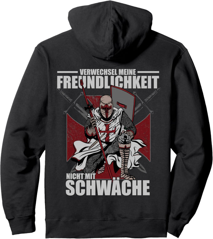 Templerorden Kreuzritter Kreuzzug Ritter Tempelritter Pullover Hoodie