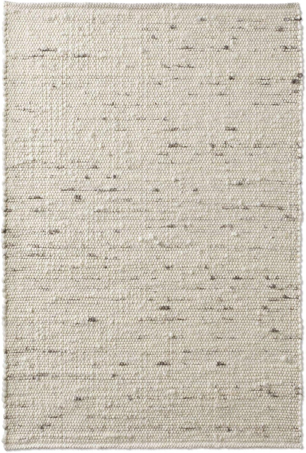 Taracarpet Handweb-Teppich Oslo Wolle im Skandinavischem Landhaus Design Wohnzimmer Esszimmer Schlaf