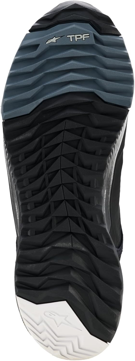Alpinestars Nc Herren Motorradstiefel 44 EU Schwarz Grau Weiss, 44 EU Schwarz Grau Weiss