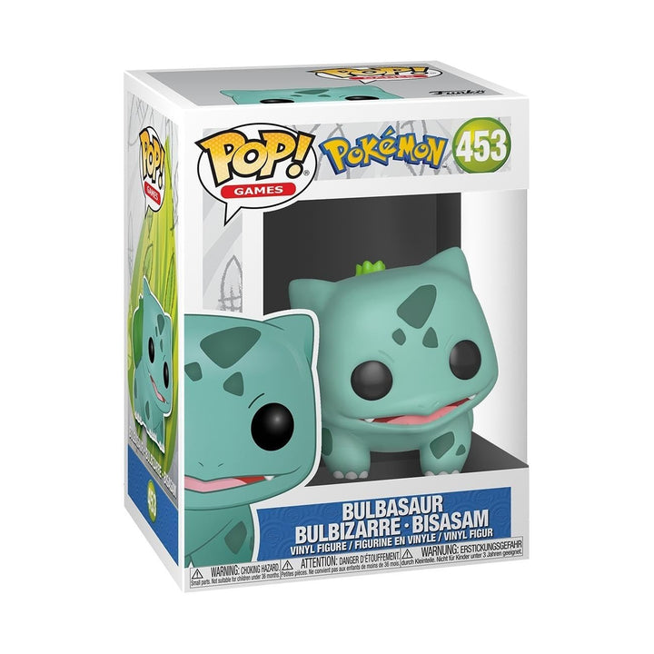 Funko Pop! Games: Pokemon - Bulbasaur - Bisasam - Vinyl-Sammelfigur - Geschenkidee - Offizielle Hand