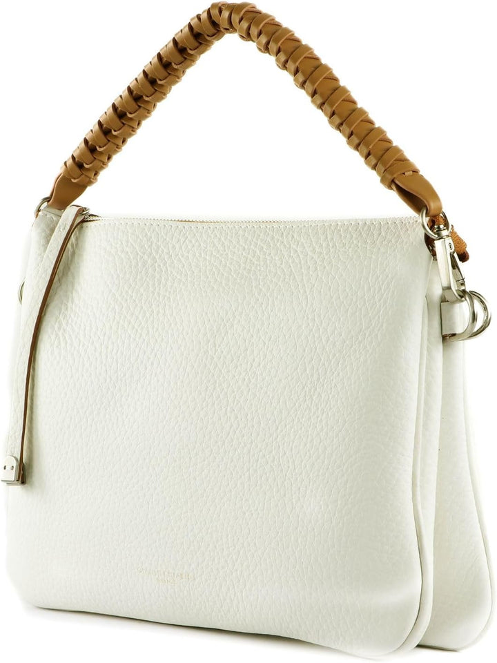 GIANNI CHIARINI Mia Crossbody Bag Bianco - Nature