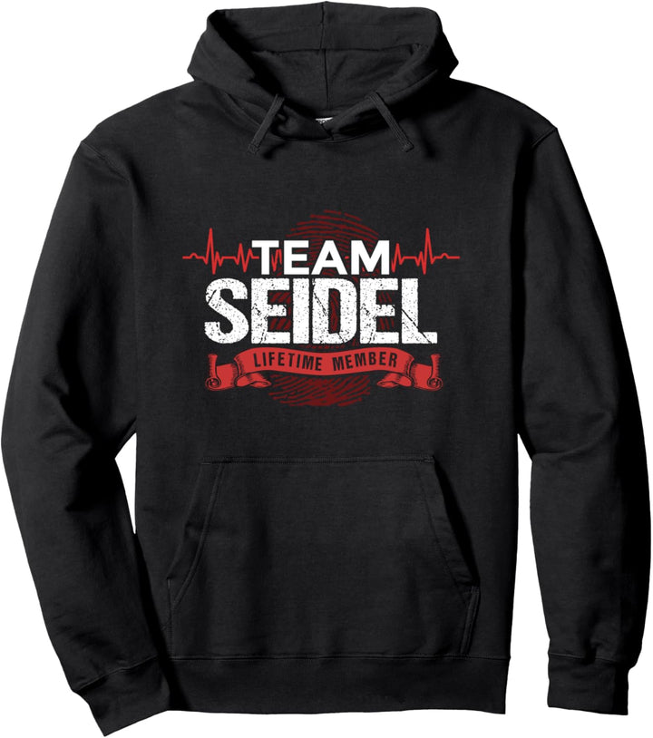 Seidel Familientreffen DNA Heartbeat Lifetime Pullover Hoodie