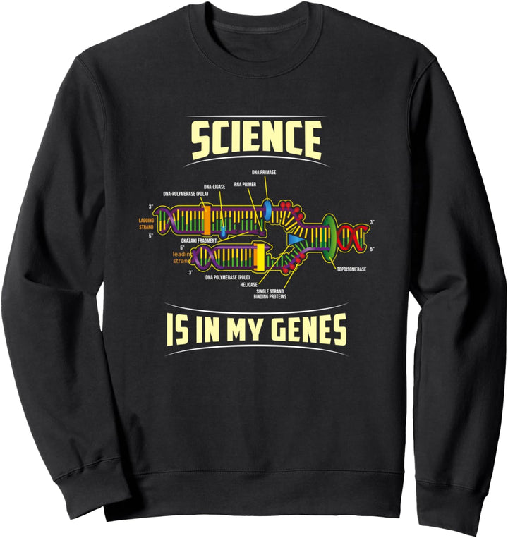 Biologie Genetik Für Wissenschaftler & Studenten - DNA Sweatshirt