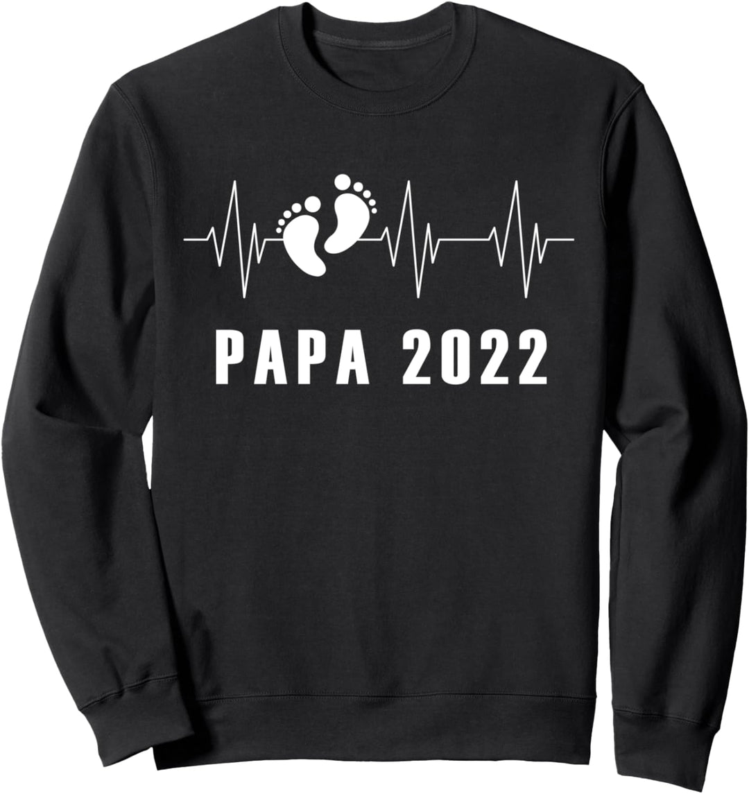 Zukünftiger Papa 2022 Schwangerschaft Werdender Vater Sweatshirt