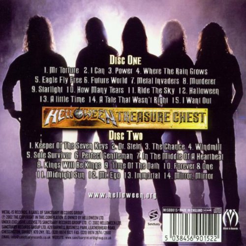 Treasure Chest, Audio-CD