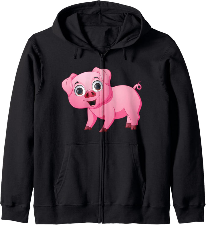 Schwein Schweinchen Ferkel Kapuzenjacke