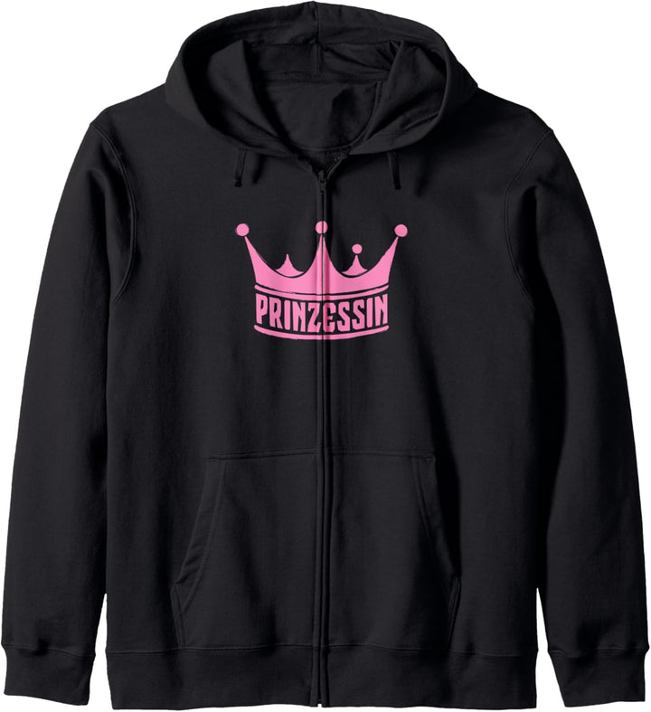 Prinzessin Krone - Hoheit Königstochter Königlich Prinzessin Kapuzenjacke