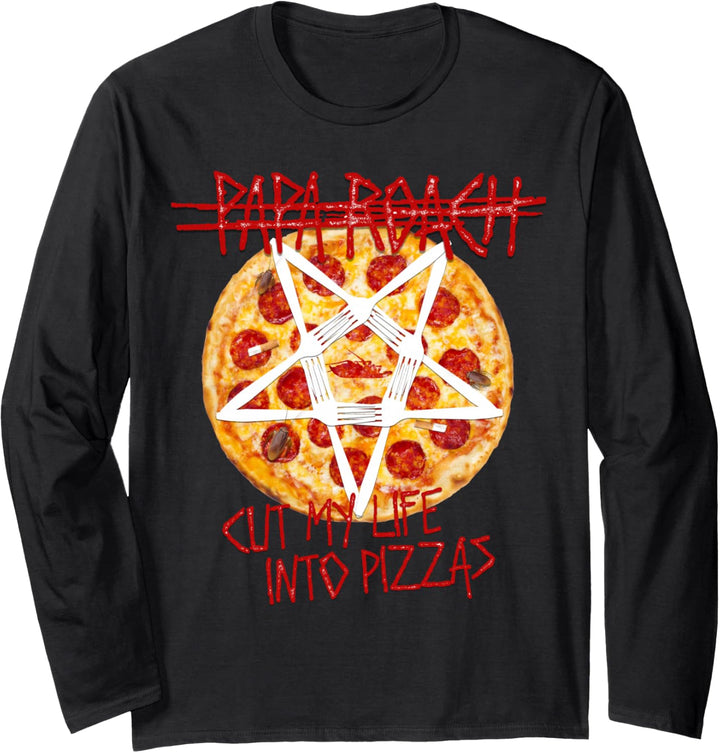 Papa Roach - Official Merchandise -Cut My Life Into Pizzas Langarmshirt