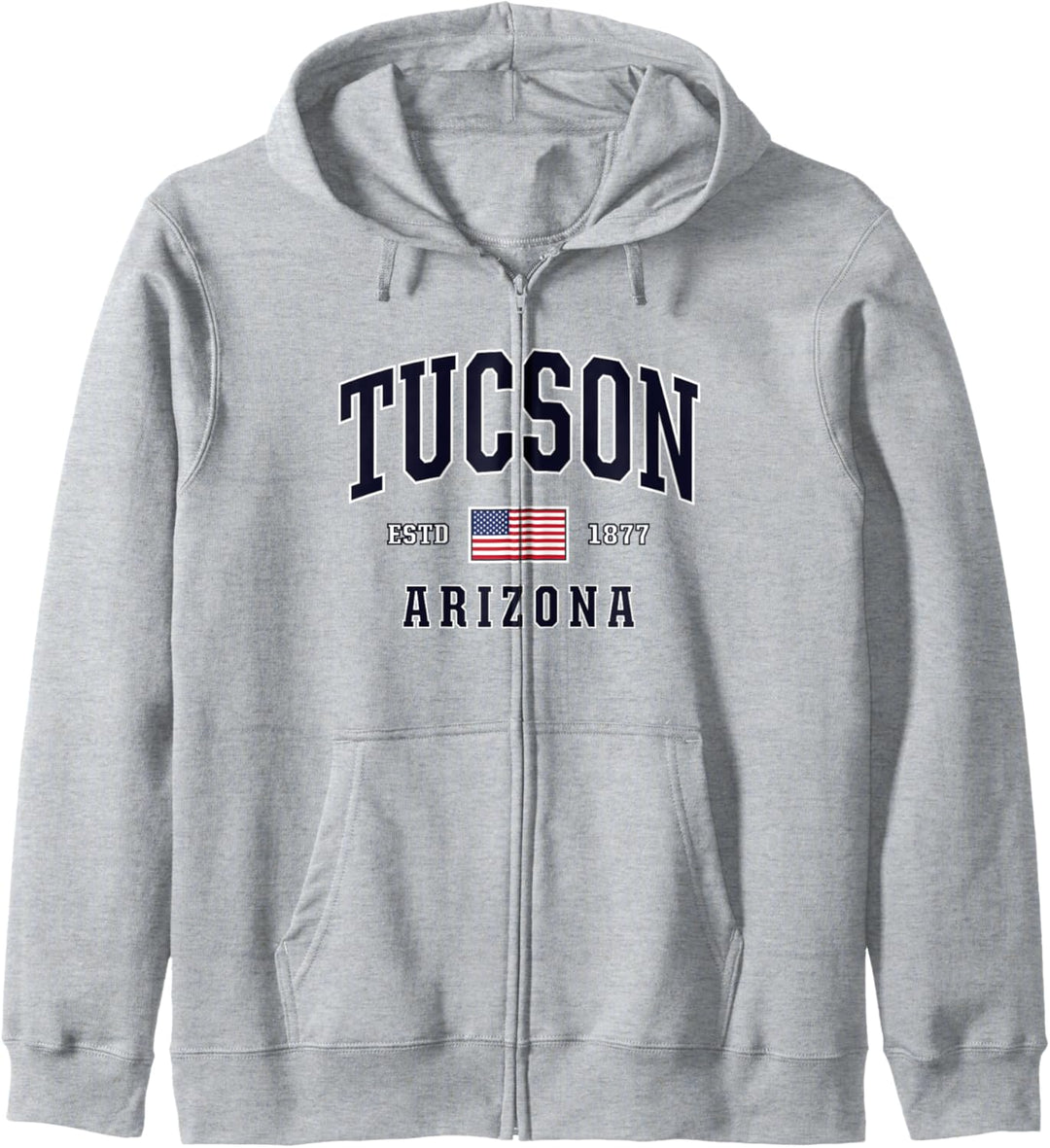 USA-Flagge, Sterne und Streifen, Tucson Arizona Kapuzenjacke